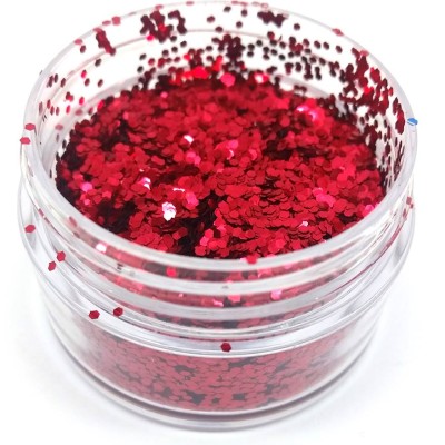 Chunky Glitter Red